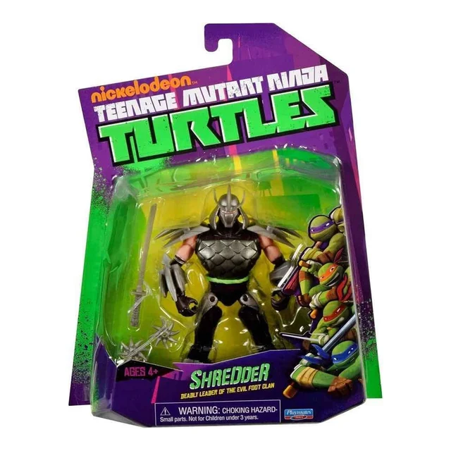 Teenage Mutant Ninja Turtles World of TMNT Action Figure Shredder 11 cm