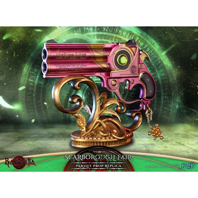 First 4 Figures Bayonetta: Scarborough Fair Prop Replicas Parsley Green Resin Statue (26cm)