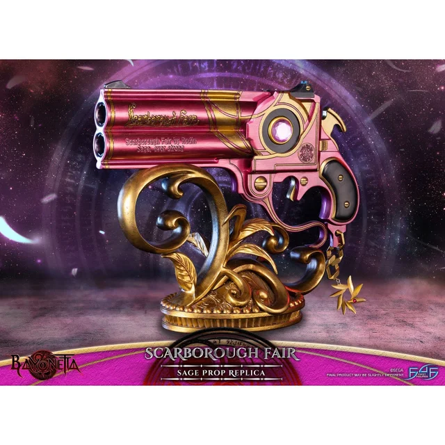 First 4 Figures Bayonetta: Scarborough Fair Prop Replicas Sage Red Resin Statue (26cm)