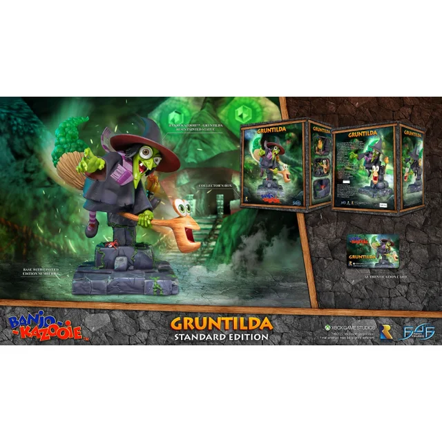 First 4 Figures Banjo Kazooie Gruntilda Resin Statue (40cm)