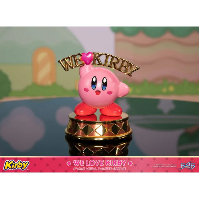 First 4 Figures Kirby We Love Kirby Die-cast Statue (10cm)