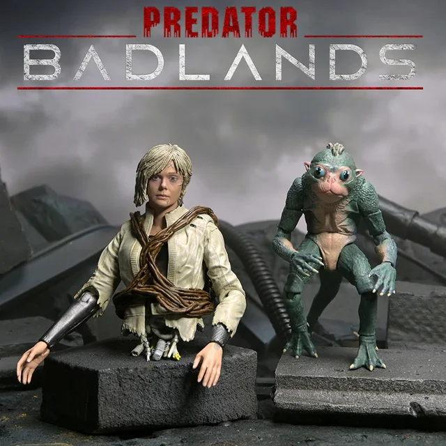 PREDATOR - BADLANDS - THIA AND BUD ULTIMATE 7 INCH SCALE ACTION FIGURE 2-PACK