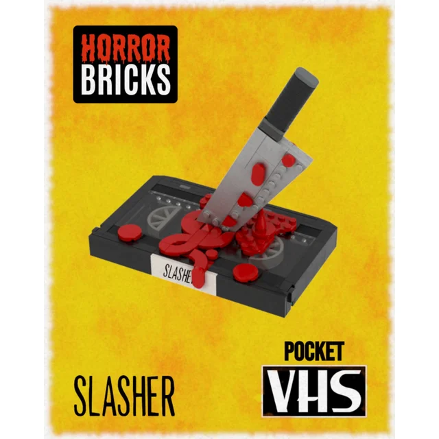 POCKET VHS #1 : Slasher - Limited First Edition By Horror Bricks
