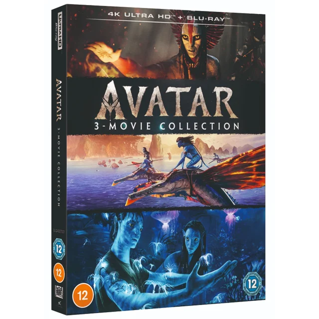 Avatar 3 Movie Collection UHD + Blu-ray