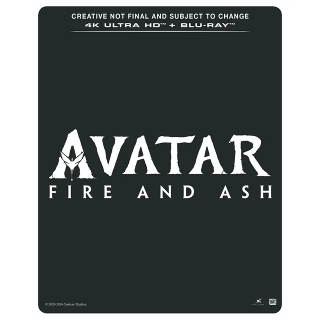 Avatar: Fire and Ash UHD + Blu-ray + Blu-ray Bonus disc SteelBook®
