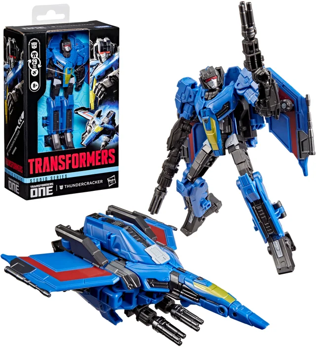 Transformers Toys Studio Series Transformers: ONE Thundercracker 5.25" Action Figure, 8+
