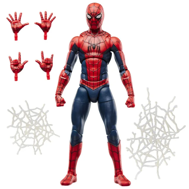 Marvel Legends Series Spider-Man, Spider-Man: Brand New Day Collectible 15-cm Action Figure Set