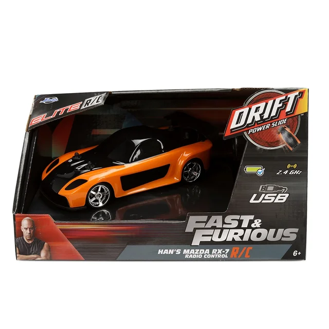 Fast & Furious RC Drift Mazda Rx-7 1:24 Jada RC