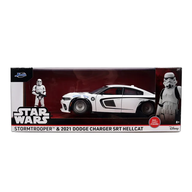 Star Wars Stormtrooper 2021 Dodge Challenger W/Fig 1:24 Jada Toys