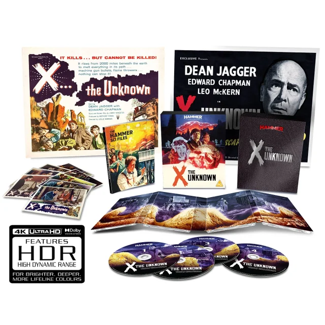 X the Unknown Limited Collector's Edition 4K Ultra HD & Blu-Ray