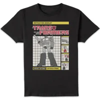 Transformers Optimus Prime Instructional Men's T-Shirt - Black - undefined undefined