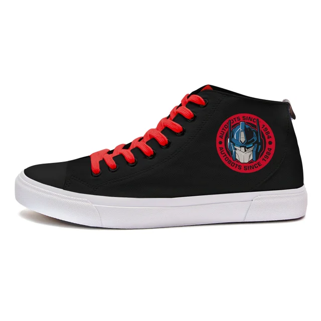 Akedo x Transformers Autobot High Top - Black / White