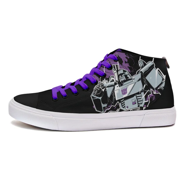 Akedo x Transformers Megatron High Top - Black / White