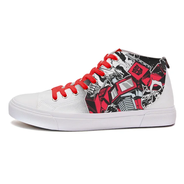 Akedo x Transformers Optimus Prime High Top - White