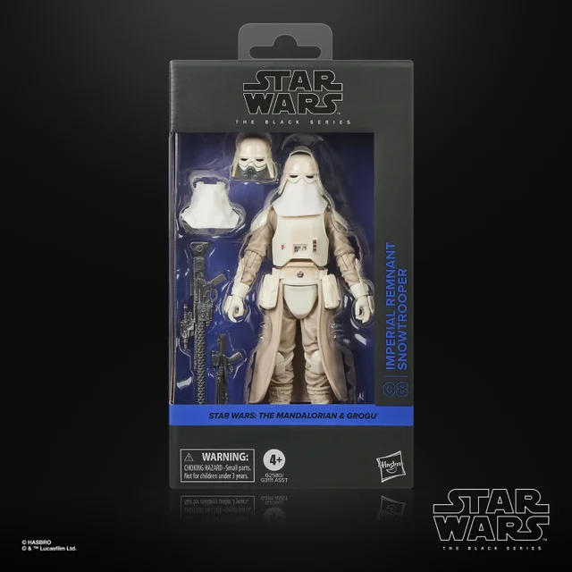 Star Wars The Black Series Imperial Remnant Snowtrooper, Star Wars: The Mandalorian & Grogu Premium Collectible 15 cm Figure