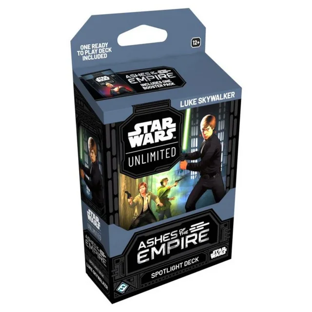 Star Wars: Unlimited TCG Ashes of the Empire Spotlight Deck Luke
