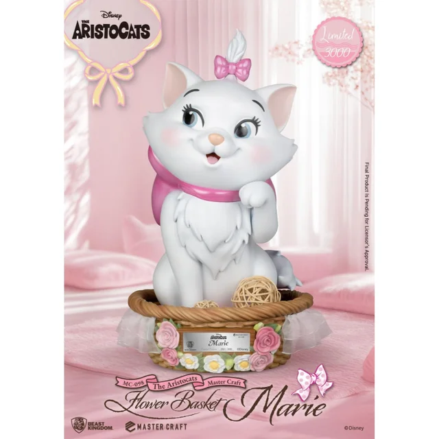 Beast Kingdom Aristocats Master Craft Statue Flower Basket Marie 32 cm