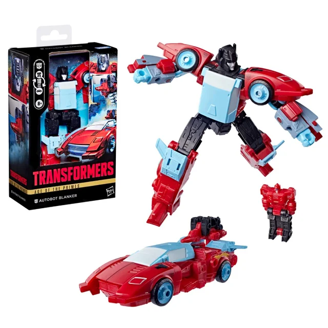 Transformers Age of the Primes Autobot Blanker, Deluxe Class 13 cm Converting Action Figure, Robot Toys for Ages 8+