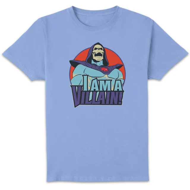 Masters Of The Universe I Am A Villian T-Shirt Mineral Blue