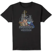 Masters Of The Universe Group Pose T-Shirt Black