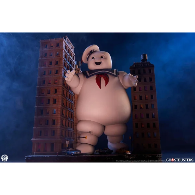 The Ghostbusters Diorama Statue Stay Puft Marshmallow Man 74 cm