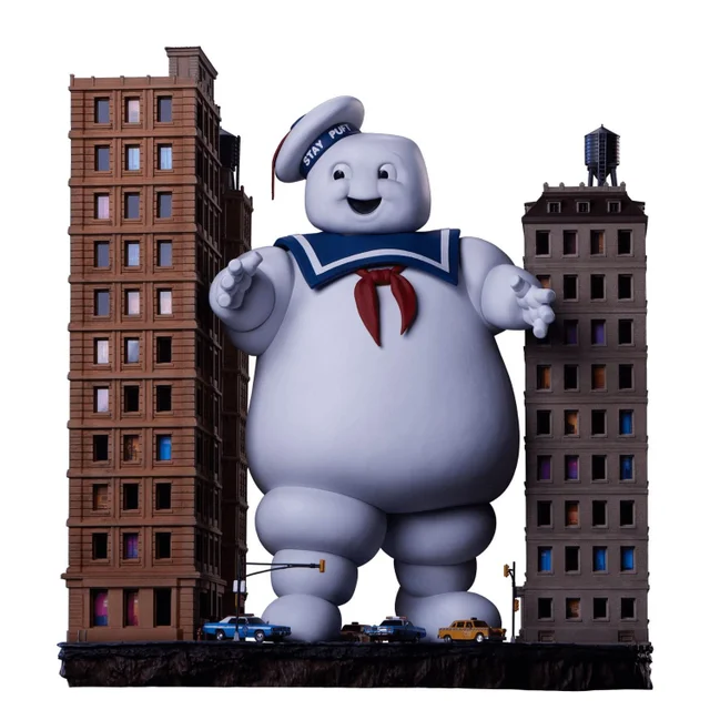 The Ghostbusters Diorama Statue Stay Puft Marshmallow Man 74 cm