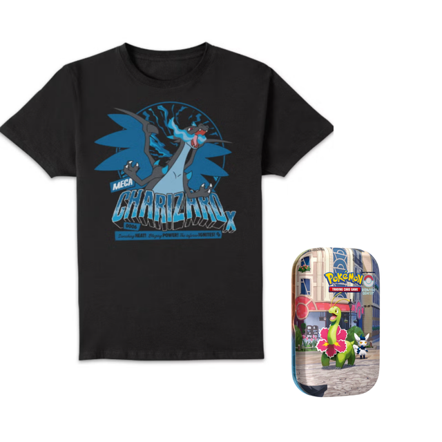 Lumiose City Mini Tin T-Shirt Bundle