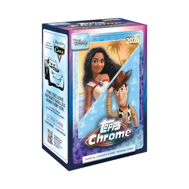 Topps Chrome Disney Value Box 2026