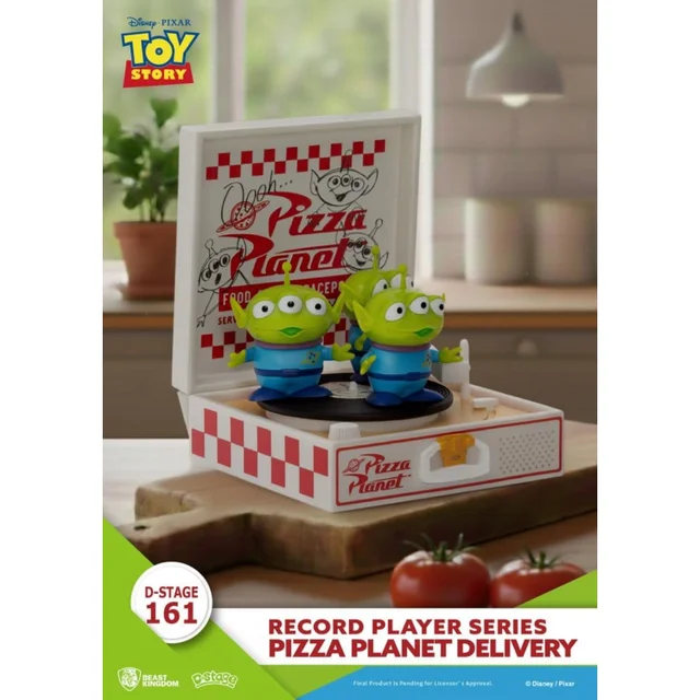 Beast Kingdom Toy Story Record Player Series PVC figure Pizza Planet Delivery 12 cm