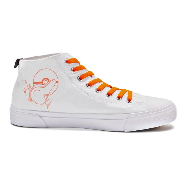 Pokemon Cyndaquil Orange Manga Panel High Top