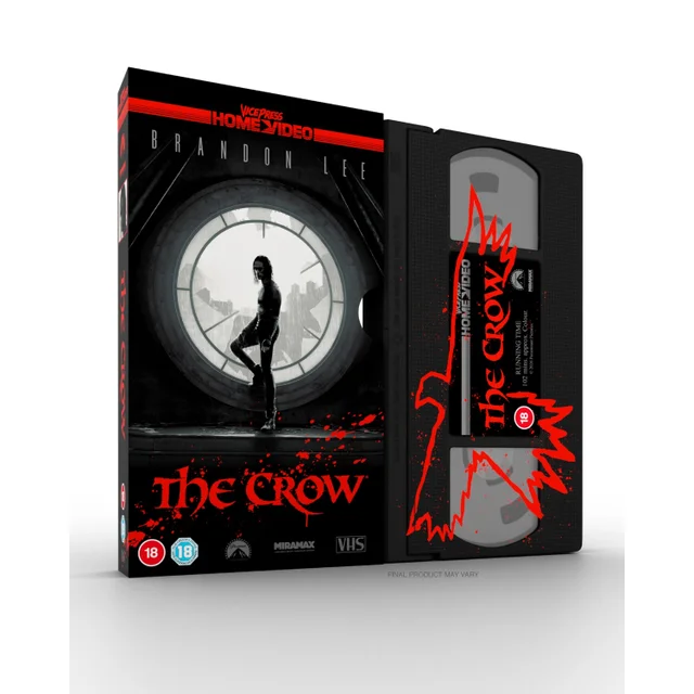 The Crow - Vice Press Home Video VHS