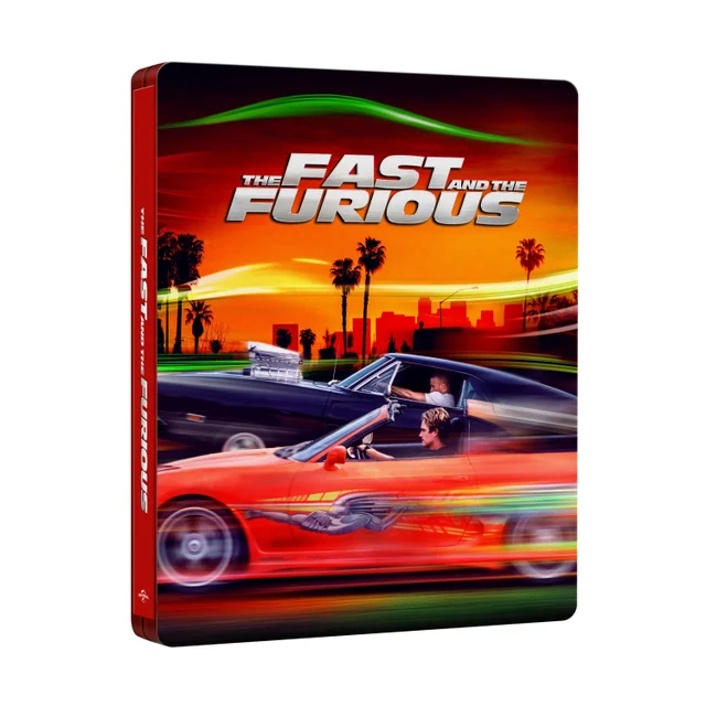 The Fast and the Furious 25th Anniversary Ultimate Collector's Edition 4K UHD & Blu-Ray Steelbook