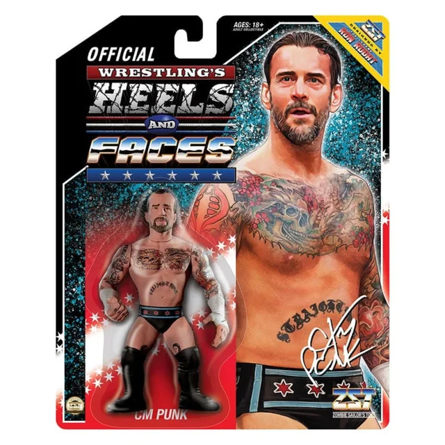 Zombie Sailor's Toys Action Figure CM PUNK Heels and Faces 11 cm