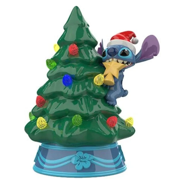 Disney Ceramic Christmas Tree with Lights Stitch 15 cm