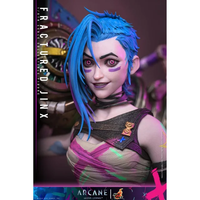Hot Toys 1/6 Fractured Jinx - Arcane