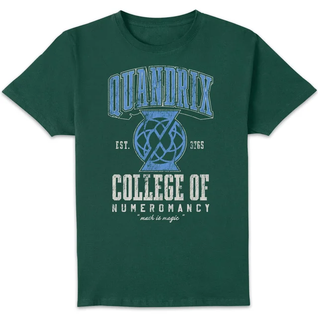 Magic the Gathering Quandrix Collegiate T-Shirt Green