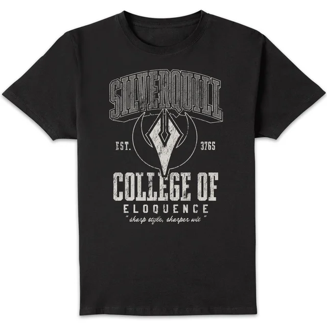 Magic the Gathering Silverquill Collegiate T-Shirt Black
