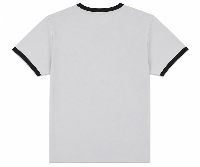 Magic the Gathering Strixhaven Crest Ringer T-Shirt White / Black