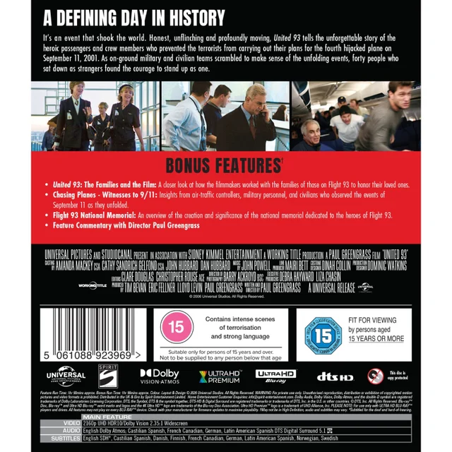 United 93 4K UHD