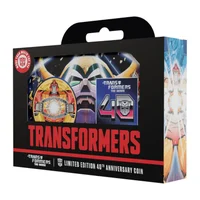 Transformers: The Movie – Limited Edition 40th Anniversary 24k Gold Plated Presentation Coin - undefined undefined