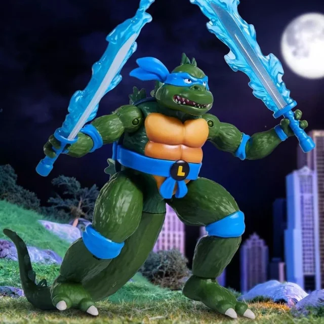 Teenage Mutant Ninja Turtles X Godzilla Action Figure (Leonardo X Godzilla) - Playmates