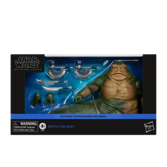 Star Wars The Black Series Rotta the Hutt, Star Wars: The Mandalorian and Grogu Premium Collectible 15 cm Action Figure