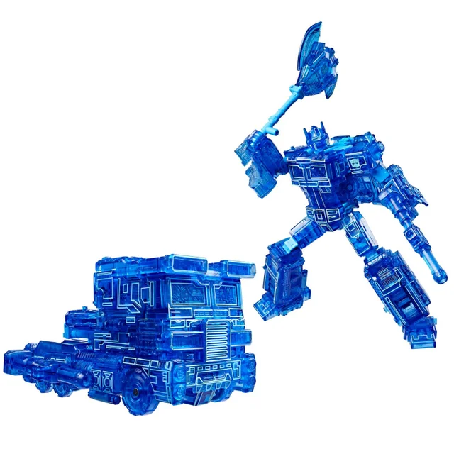Transformers Age of the Primes Energon Optimus Prime, Voyager Class 17 cm Converting Action Figure, Robot Toys, 8+