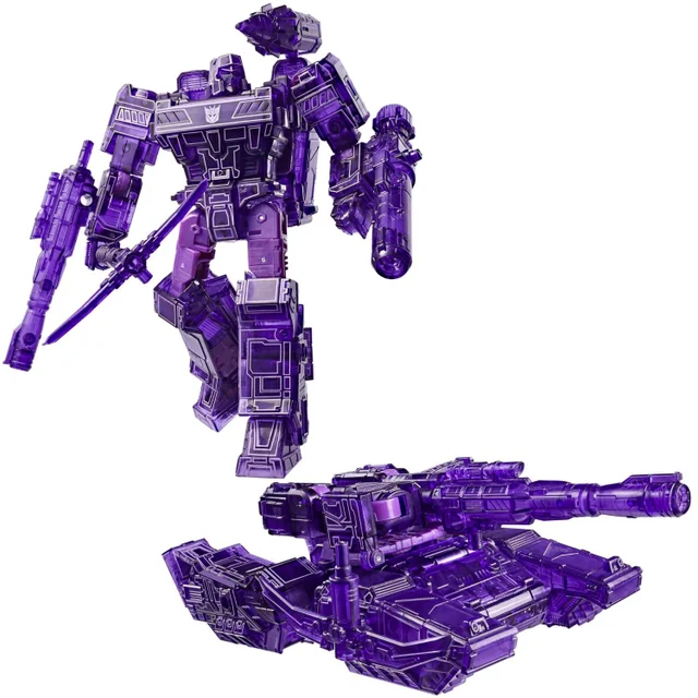 Transformers Age of the Primes Dark Energon Megatron, Voyager Class 6.75-Inch Converting Action Figure, Robot Toys, 8+