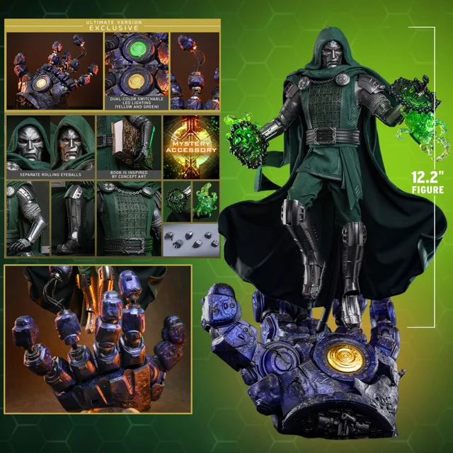Hot Toys 1/6 Scale Avengers Doomsday Doctor Doom Ultimate Version Statue (31cm)