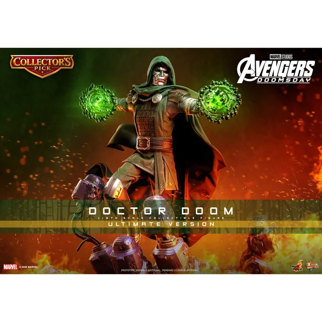 Hot Toys 1/6 Scale Avengers Doomsday Doctor Doom Ultimate Version Statue (31cm)
