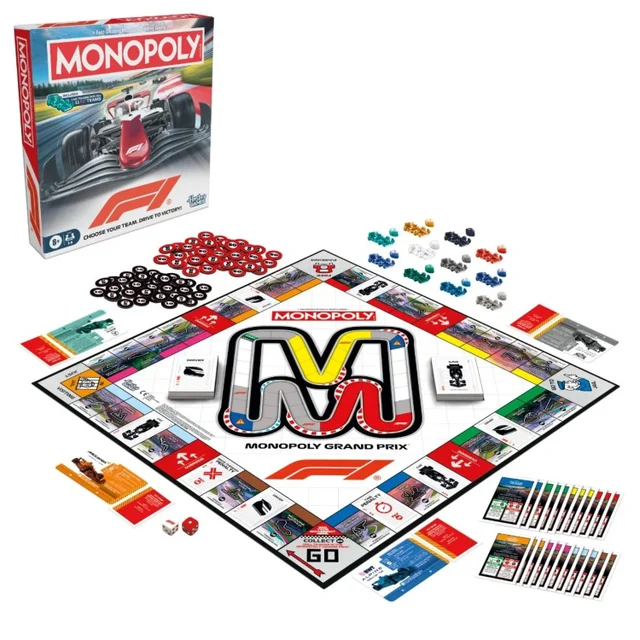 Monopoly Formula 1 Board Game