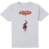 Marvel Comics - The Amazing Spiderman Hanging T-Shirt - White