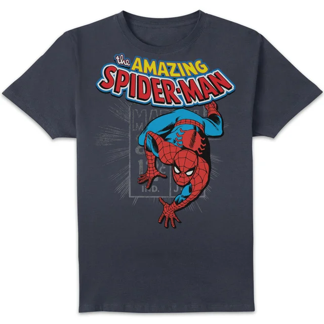 Marvel Comics Spider-Man - Amazing Spider-Man T-Shirt - Navy