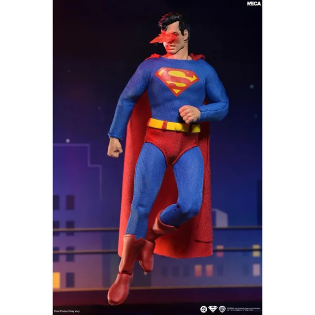 SUPERMAN 8 INCH SCALE CLOTHED ACTION FIGURE (DC COMICS)